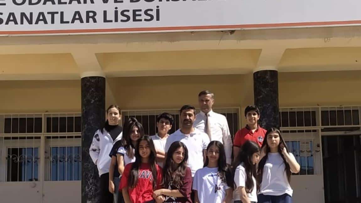 Yetenekli Öğrencilerimiz Güzel Sanatlar Lisesi'nde İlham Buldu.